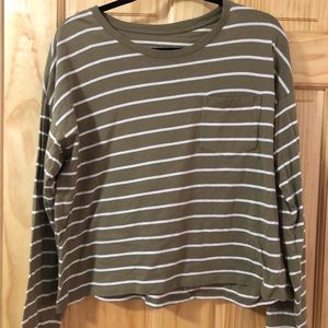 The Long-Sleeve Box-Cut Pocket Tee